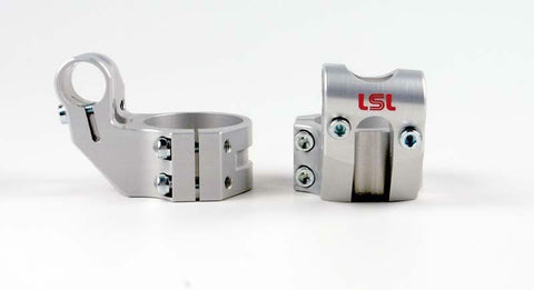 LSL Offset High +25mm Clip-On Bars - Height +37mm/5°
