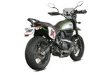 MIVV Delta Race Steel Black/Carbon End Cap Ducati Scrambler 800
