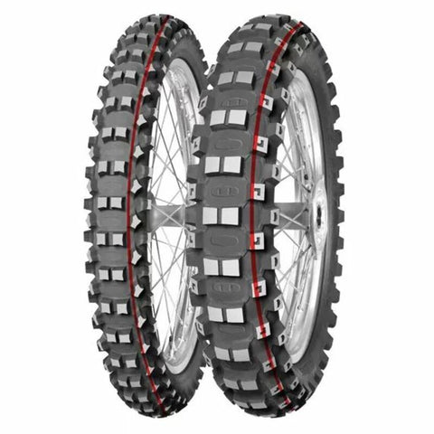 MITAS Tyre TERRA FORCE-MX MH 100/100-18 NHS 59M TT MEDIUM TO HARD RED GREEN