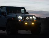 M7 DOT LED Headlight Module Kit - Jeep Wrangler JK '07-'18 & Wrangler TJ '96-'06