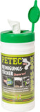 Petec Universal Cleaning Wipes Wipes Box, 120 Pcs.